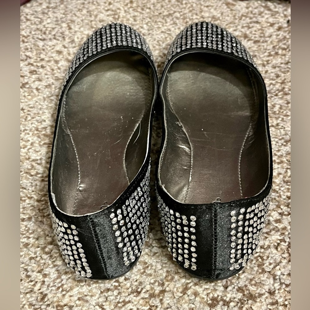 Xhilaration Rhinestone Flats - Picture 6 of 8
